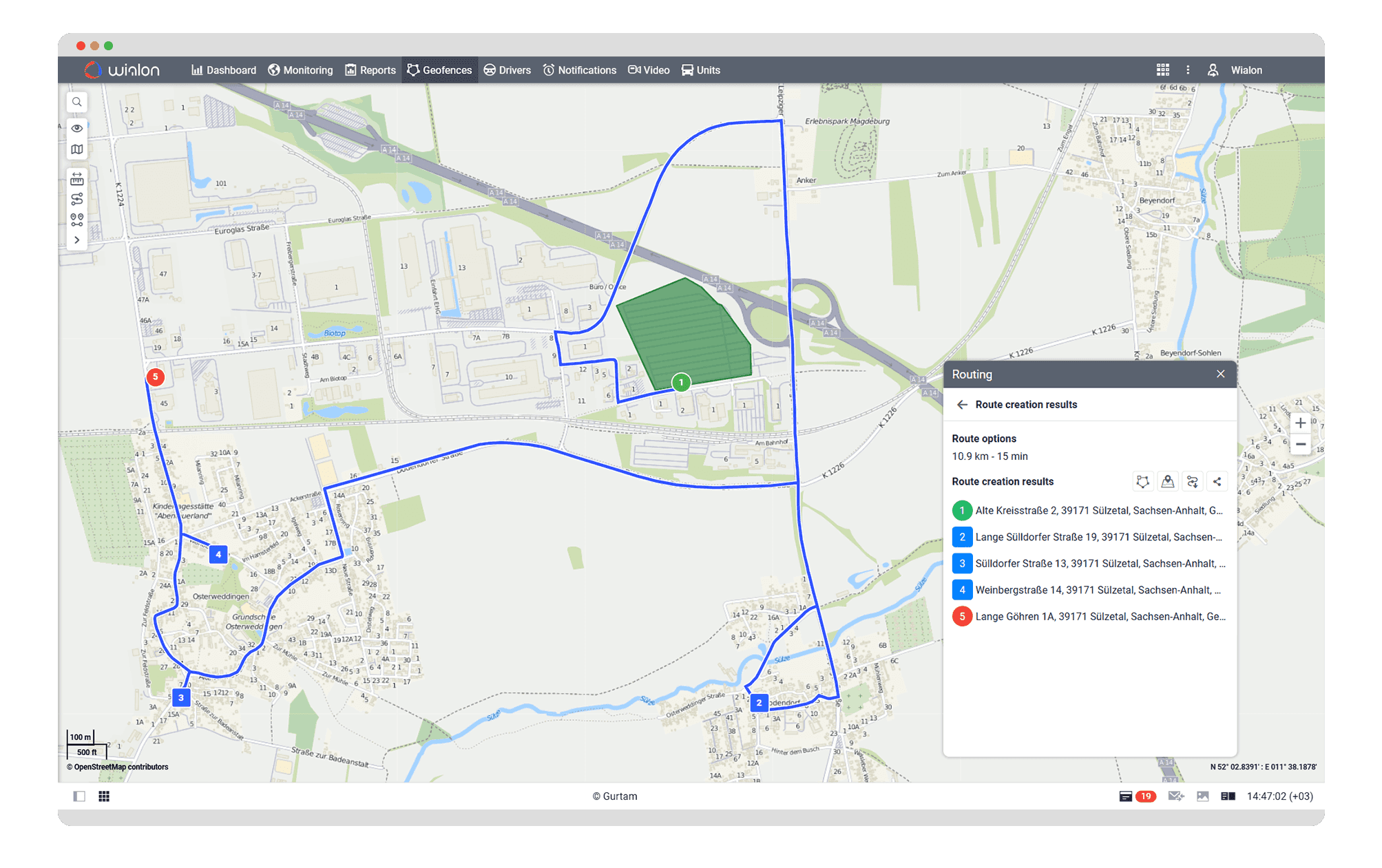 Gestión de flotas de transporte público